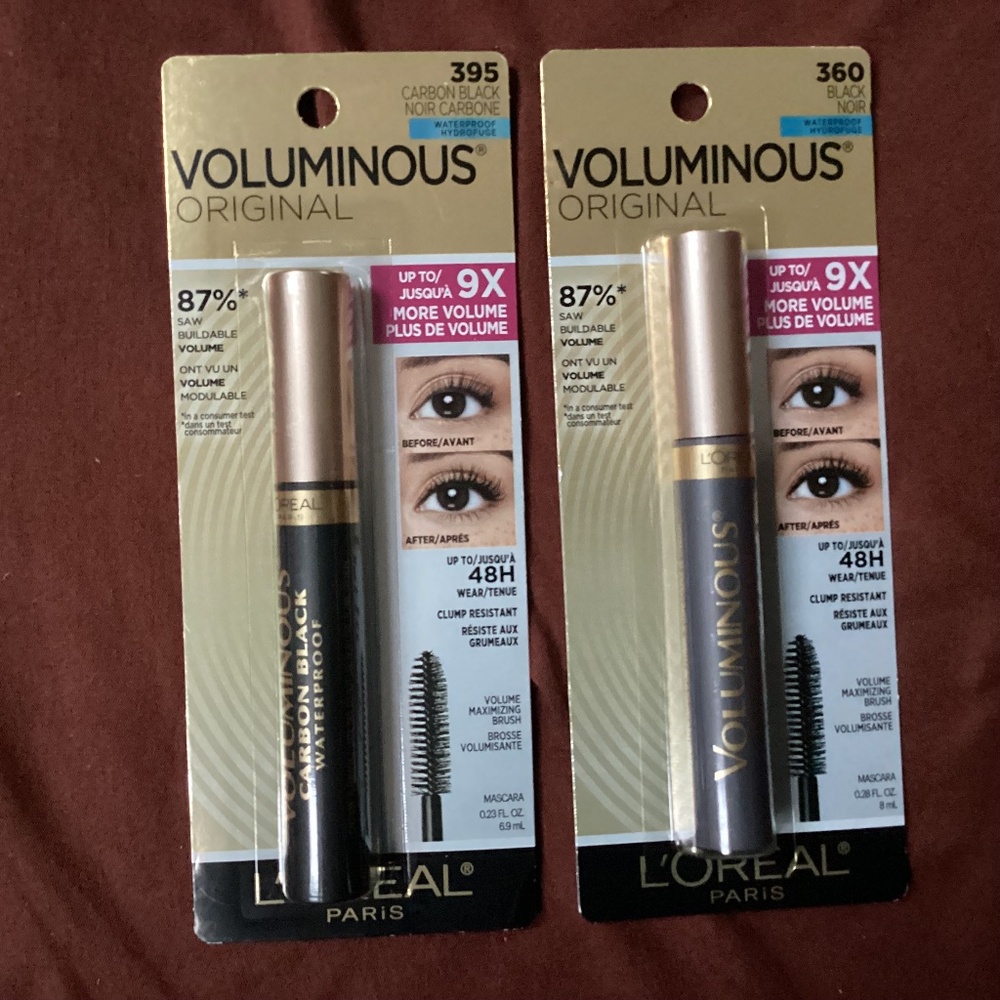 L'Oréal Voluminous Original mascara Bundle NEW (395&360)